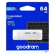 USB флеш накопитель Goodram 64GB UME2 White USB 2.0 (UME2-0640W0R11) - зображення 3