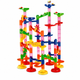Детский конструктор - лабиринт Marble Run из труб с шариками 105 деталей (NO.678-7) - изображение 3