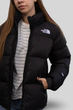 Жіночий Пуховик з вишивкою The North Face tnf 700 чорний XL - зображення 9