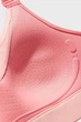 Спортивный топ женской Under Armour Infinity High 2.0 Bra M-A/C Рожевий 1384112-600 - изображение 3