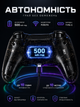 Джойстик геймпад контроллер беспроводной Bluetooth игровой для Nintendo Switch ПК компьютера Android смартфона планшета PS3 прозрачный с RGB подсветкой двойной вибрацией 6 осевым гироскопом Turbo аккумулятором 500 мАч USB Type-C для телефона консоли - изображение 7