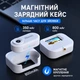 Мініатюрна нагрудна камера DM10 Чорна Full HD 1080P, дисплей 1.47″, кут огляду 130°, зарядний кейс, USB Type-C - изображение 4