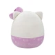 Мягкая игрушка Squishmallows Hello Kitty в пурпурном 20 см (SQSN00499) - изображение 4