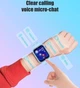 Дитячий смарт годинник Lemfo S40 з GPS, 4G сім картою, 16 ГБ пам’яті, TikTok, YouTube, Viber, прослуховуванням, AI-помічником, кнопкою SOS та IP68 Бежевий - зображення 10
