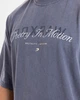 Футболка Poetry In Motion Oversized Темно-синя L - изображение 7