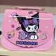 Сумка дитяча для дівчинки через плече Kuromi 17×13×6 см рожева - зображення 1