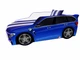 Ліжко машина ViorinaDEKO BMW 002 PREMIUM 180*80 см з ортопедичним матрацом синє - зображення 3