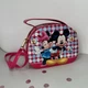 Сумка дитяча для дівчинки лакована через плече Mickey Mouse (Міккі Маус) 18×15×6 см малинова - зображення 3