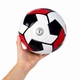 Мʼяч футбольний №5 PVC 320 г (ЧЕРВОНО-ЖОВТИЙ) MIC (300778) - зображення 2