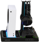 Podstawka chłodząca i ładująca YAXO XENO FROST do XBOX Series X/S Techno Black (YGXFCB01) - obraz 2