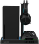 Podstawka chłodząca i ładująca YAXO XENO FROST do XBOX Series X/S Techno Black (YGXFCB01) - obraz 4