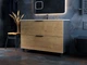 Тумба лакированная, Luxor Sena 120 Дуб, с умывальником Imperio Low 120 - изображение 7