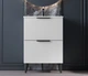 Тумба лакированная, Luxor Anna 60, с умывальником Imperio Low 60 - изображение 3
