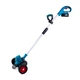 Коса аккумуляторная Rynor GrassHunter X200 PRO (21V, 4Ah) Триммер Райнор садовый с колесами и телескопической штангой + 2АКБ - изображение 3