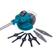 Коса акумуляторна безщіткова Rynor GrassHunter X156 PRO (21V, 3Ah) Тример Райнор зі штангою 105см + 2 АКБ - зображення 10