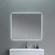 Зеркало Qtap Taurus (TA1) 800×700 мм с LED-подсветкой Touch, с антизапотеванием, с диммером, рег. темп. цвета (3000-6500K) - изображение 8