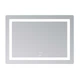 Зеркало Lidz Kubis (KU2) 1000х800 с LED-подсветкой Touch, с антизапотеванием, с диммером, рег. яркости LD78LF6141008048450 - изображение 4