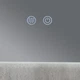 Зеркало Qtap Taurus (TA1) 1000×800 мм с LED-подсветкой Touch, с антизапотеванием, с диммером, рег. темп. цвета (3000-6500K) - изображение 4