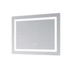 Зеркало Lidz Kubis (KU2) 800х600 с LED-подсветкой Touch, с антизапотеванием, с диммером, рег. яркости LD78LF904806048446 - изображение 5