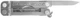 Мультитул Leatherman Micra компактный 10 инструментов 50 г для ключей и кармана Silver - изображение 5