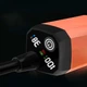 Портативный душ Lesko 7800 mAh Orange с насосом на аккумуляторе полевой электрический переносной душ - изображение 5