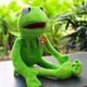 Мягкая игрушка лягушонок Кермит из Маппет Шоу, 40 см, зеленая лягушка - изображение 3
