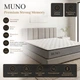 Матрац ортопедичний MUNO Premium Strong Memory односпальний 70x190 см пружинний PocketSpring різнобічної жорсткості для ліжка - изображение 3