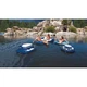 Надувне коло-крісло для плавання Intex 56843 River Run Pro 1 водний шезлонг матрац з сітчастим дном та спинкою з ручками для відпочинку на воді - изображение 10