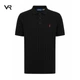 Поло Polo Ralph Lauren Premium M Black з фактурною в'язкою та вишитим логотипом - зображення 1