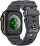 Pasek  Yaxo Rugged Evo Sport do Apple Watch 44/45/46/49 mm Lava Black (YAWRESSP03B) - obraz 4