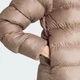 Женская куртка ESSENTIALS INSULATION HOODED adidas KS7688 (XL) бежевый (4068804785246) - изображение 5
