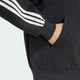 Мужская толстовка ADIDAS KIT 3-STRIPES FULL-ZIP adidas KW2367 (S) черный (4069991491286) - изображение 5
