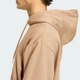 Мужское худи Essentials Feelcozy Fleece adidas KF2364 (M) бежевый (4069993640316) - изображение 5