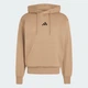 Мужское худи Essentials Feelcozy Fleece adidas KF2364 (M) бежевый (4069993640316) - изображение 6