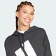 Женское худи Essentials Big Logo French Terry Loose adidas JN1845 (2XL) черный (4067902872346) - изображение 4