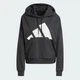 Женское худи Essentials Big Logo French Terry Loose adidas JN1845 (2XL) черный (4067902872346) - изображение 6