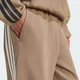 Мужские джоггеры ADIDAS KIT 3-STRIPES REGULAR CUFFED adidas KW2361 (L) бежевый (4069991577126) - изображение 4