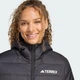 Женская куртка Terrex Multi Essentials CLIMAWARM Light Down Hooded adidas KB2149 (L) черный (4068808126649) - изображение 4