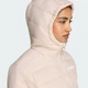 Женская куртка Terrex Multi Essentials CLIMAWARM Light Down Hooded adidas KB2150 (L) коричневый (4068808057592) - изображение 5