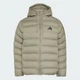 Мужская куртка Essentials CLIMAWARM 3-Stripes Synthetic Down adidas KF2694 (L) зеленый (4068804793333) - изображение 6