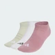 Три пары носков THIN&LIGHT ESSENTIALS LOW CUT adidas KQ6752 (43-45) розовый (4067907125027) - изображение 1