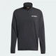 Мужская спортивная кофта Terrex Multi CLIMAWARM Half-Zip Tech Fleece adidas JM0143 (S) черный (4068811000837) - изображение 6