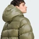 Мужская куртка ESSENTIALS INSULATION adidas KS7704 (S) зеленый (4068804764760) - изображение 5