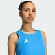 Женская майка для бега Adizero Essentials Running adidas KA2929 (XL) синий (4068822767729) - изображение 4