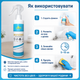 Средство для удаления грибков и плесени Mold cleaner Vixmol Суперспрей против плесени и грибка 250 мл Средство от плесени и грибка - изображение 5