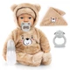 Lalka Bobas Piccolina Magic Tears z akcesoriami 42 cm Beżowa 94230AB (4003336421293) - obraz 1