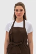 Фартук Vsetex Latte Короткий Коричневый - изображение 4