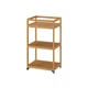 Візок на колесах, бамбук, 42x33x76 см IKEA RÅGRUND 205.494.18 - изображение 1