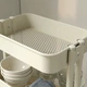 Візок на колесах, бежевий, 28x38x61 см IKEA RÅSKOG 406.297.15 - изображение 3