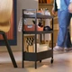 Візок чорний, 50,5x19x67 см IKEA NISSAFORS 106.029.82 - изображение 5